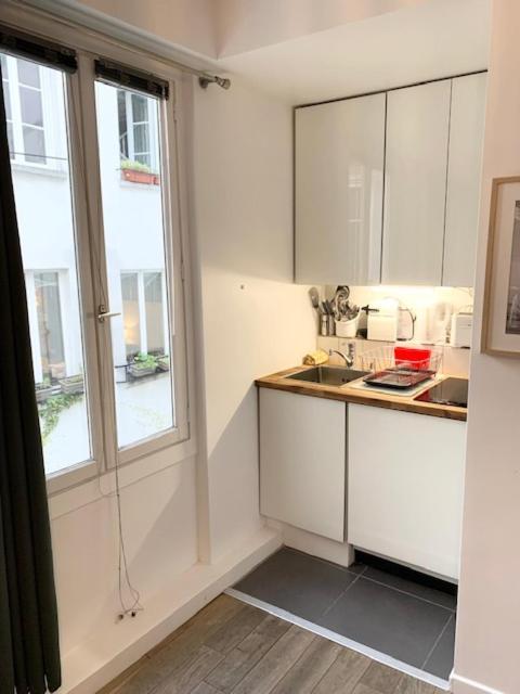 Cosy Studio In Montorgueil Parijs Buitenkant foto